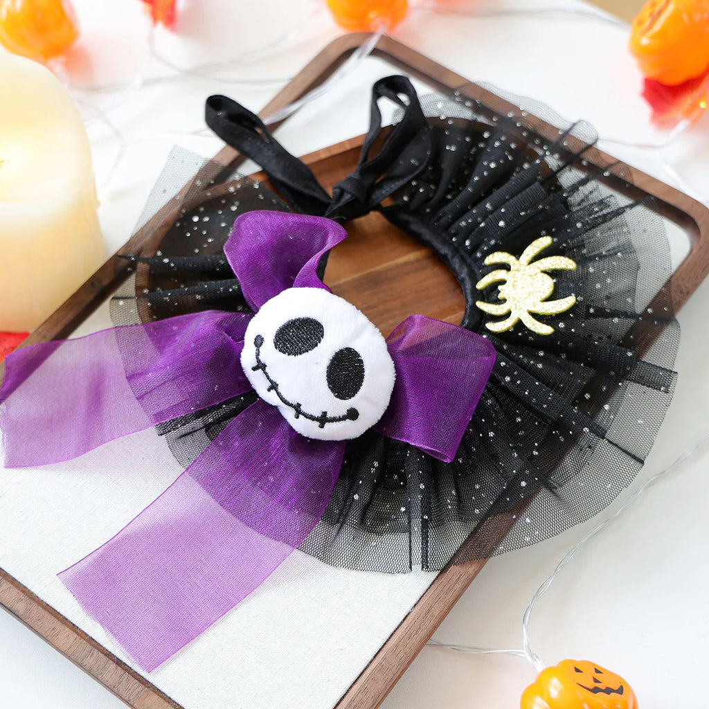Halloween Knitted Dog Scarf