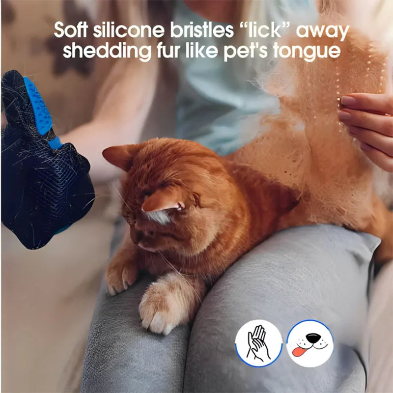 Deshedding Grooming Glove for Dogs