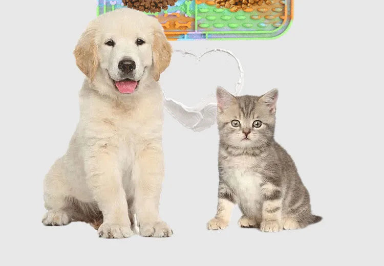 Slow-Feeder Lick Mat for Dogs