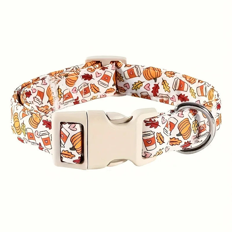 Halloween Pumpkin Dog Leash