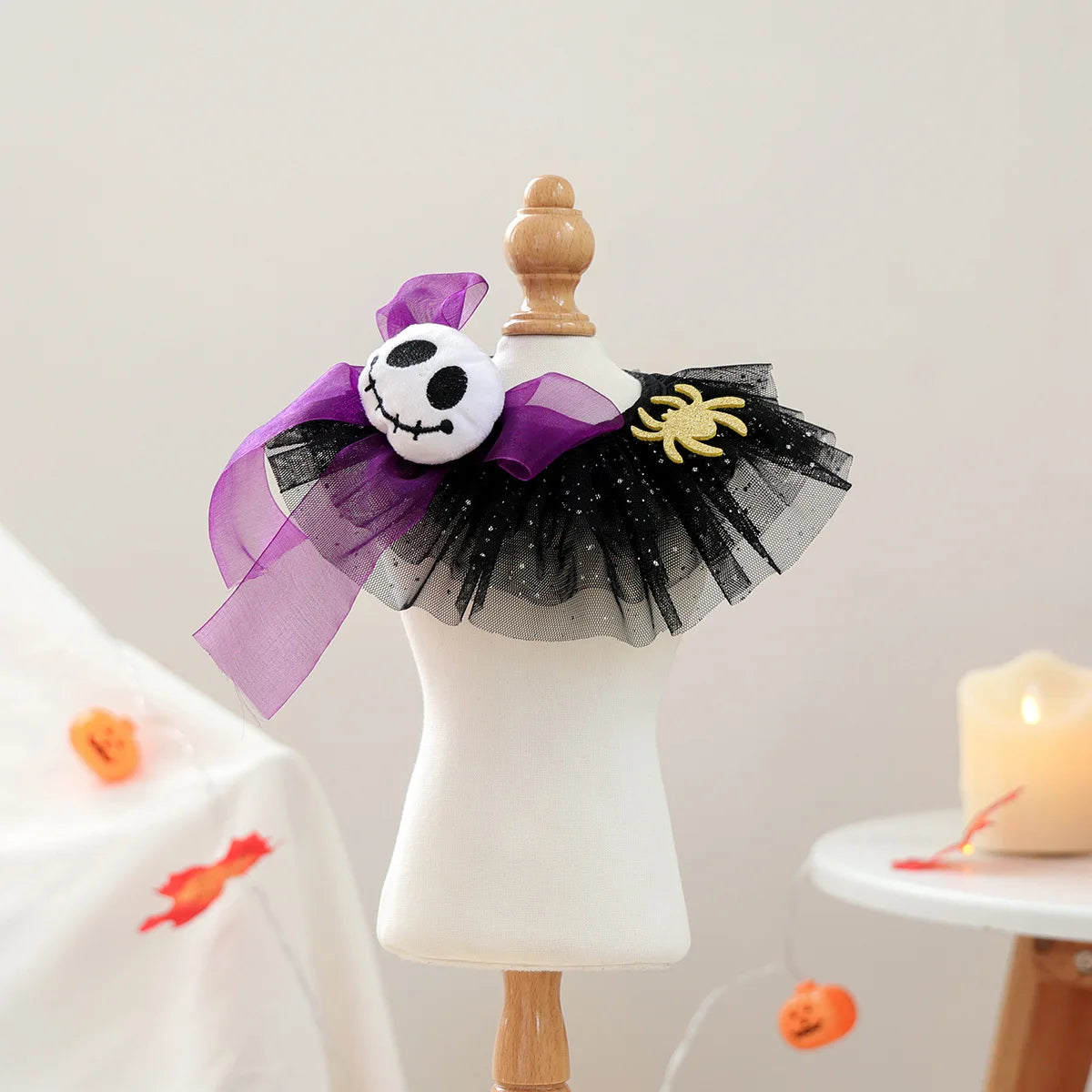 Halloween Knitted Dog Scarf