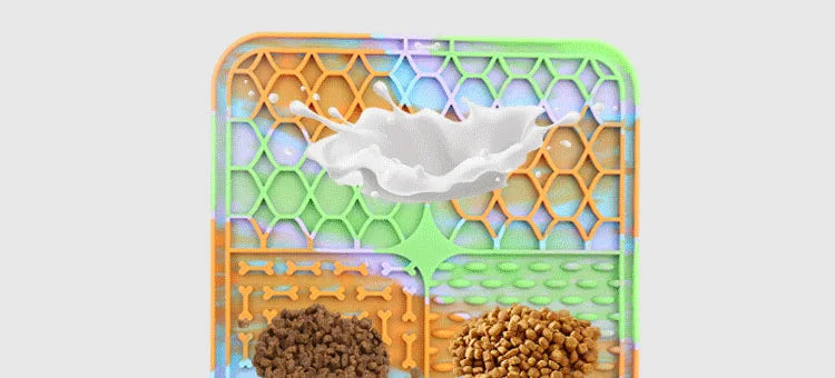 Slow-Feeder Lick Mat for Dogs