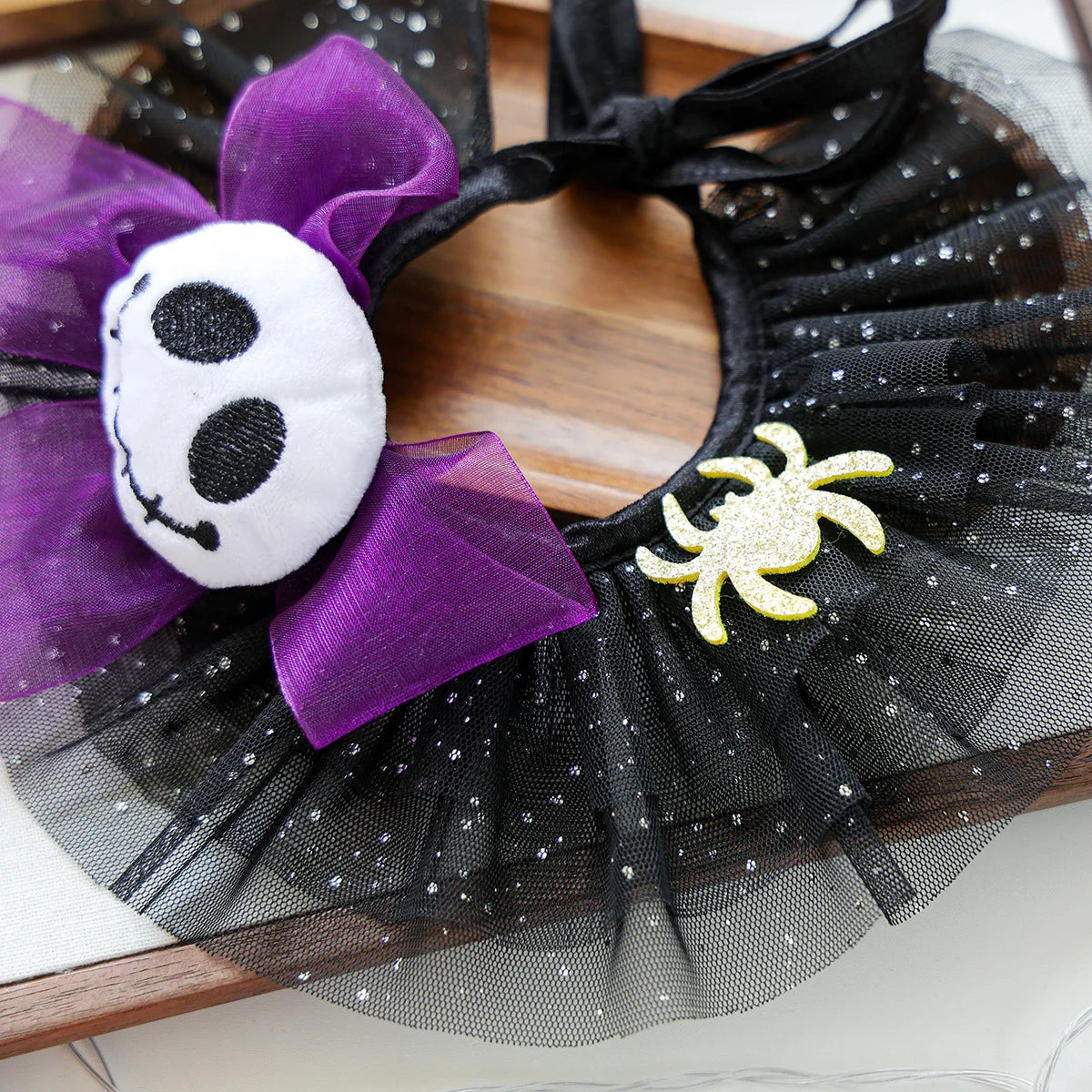 Halloween Knitted Dog Scarf