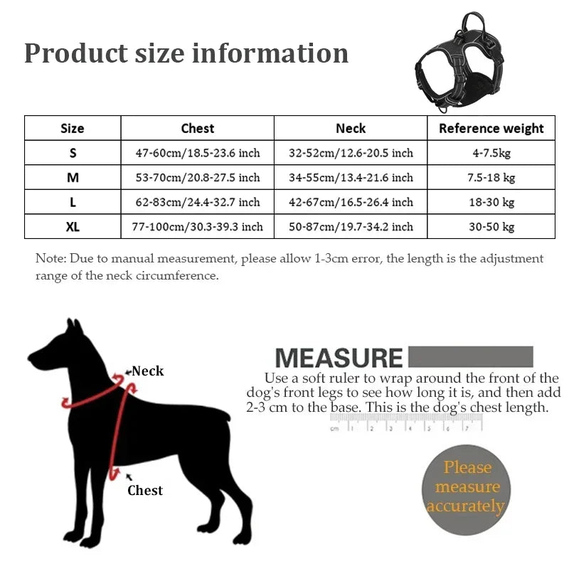No-Pull Dog Harness + Leash Set