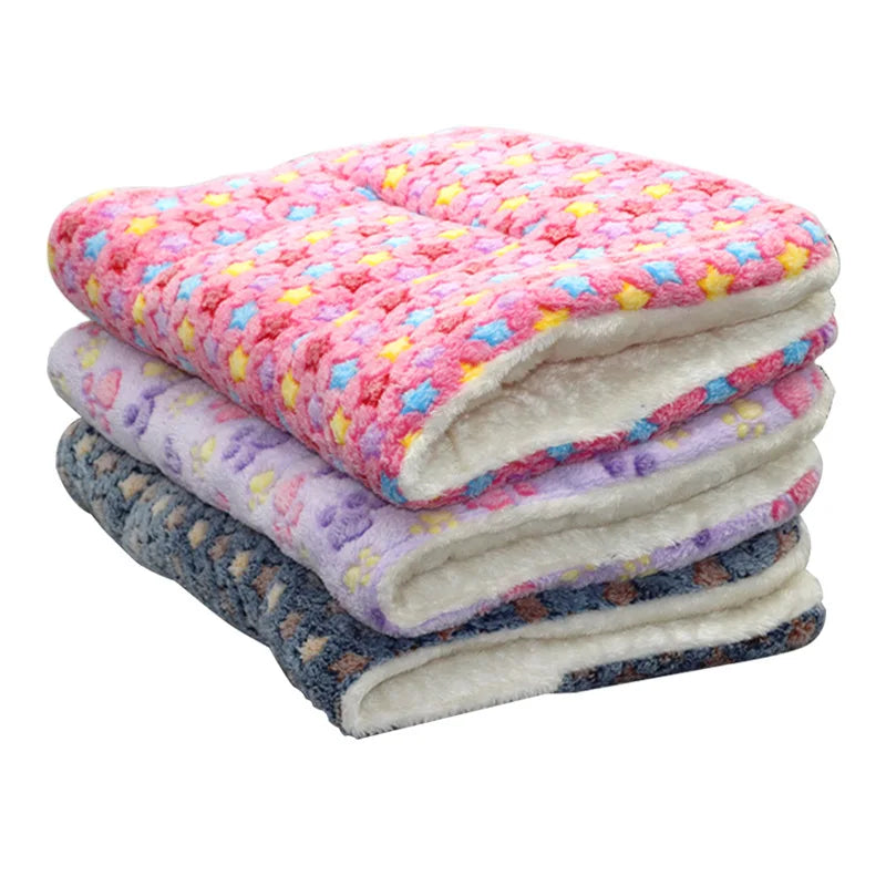 Cozy Fleece Dog Blanket
