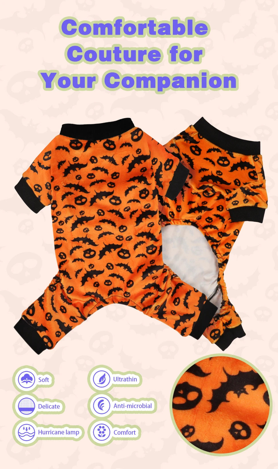 Halloween Dog Pajamas