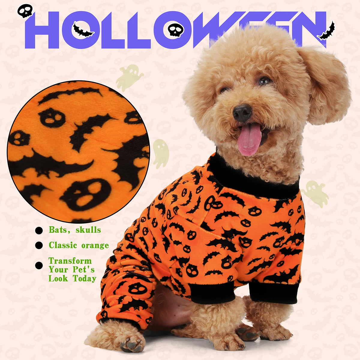 Halloween Dog Pajamas