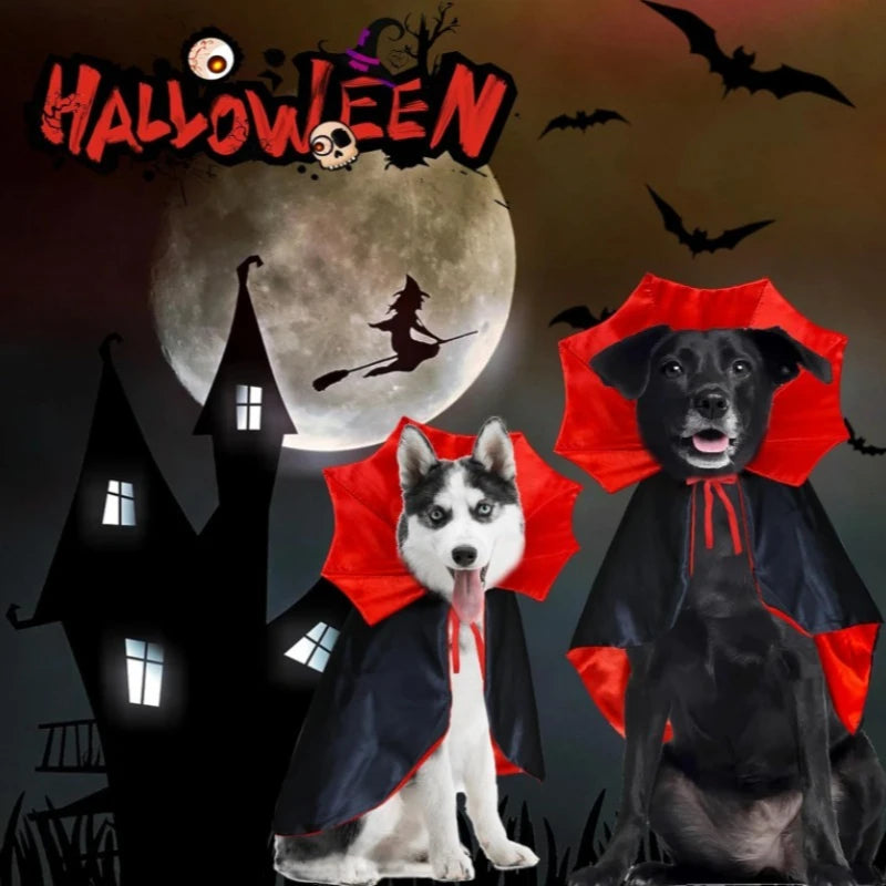 Halloween Vampire Cape for Dogs