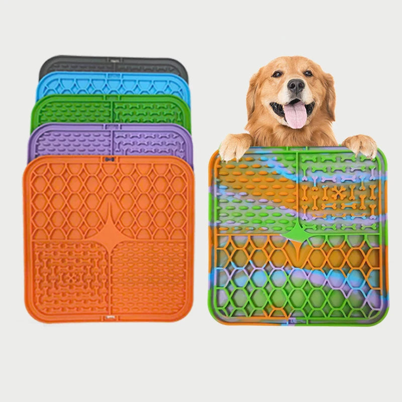 Slow-Feeder Lick Mat for Dogs
