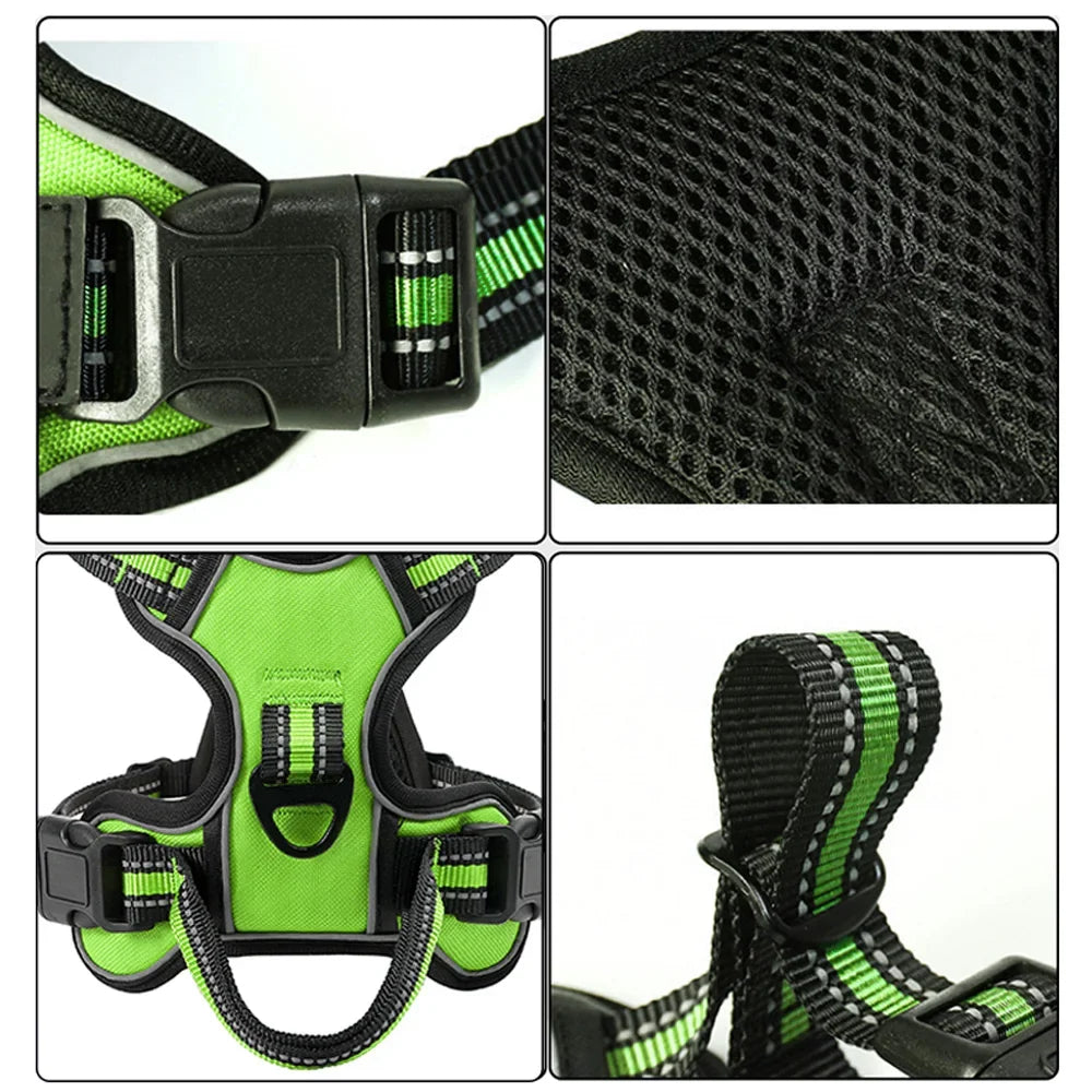 No-Pull Dog Harness + Leash Set
