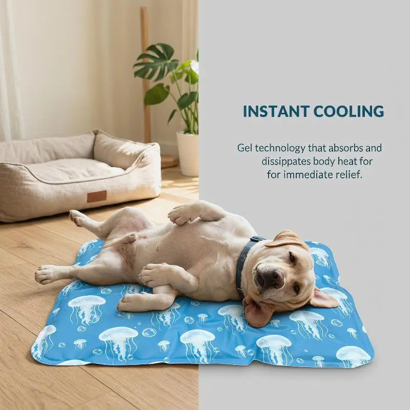 Self-Cooling Gel Dog Mat