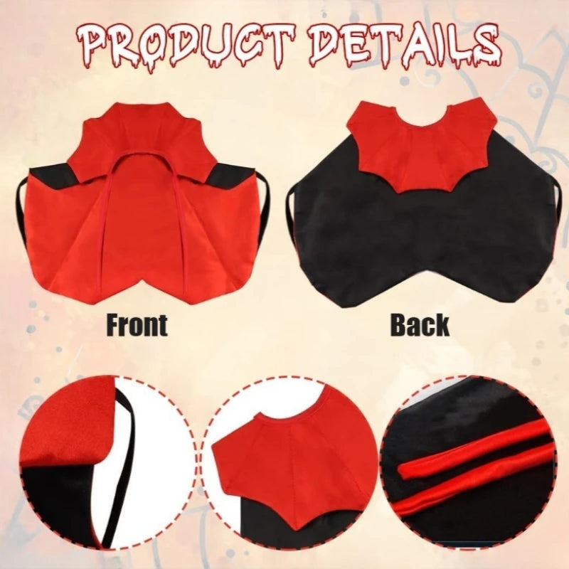Halloween Vampire Cape for Dogs