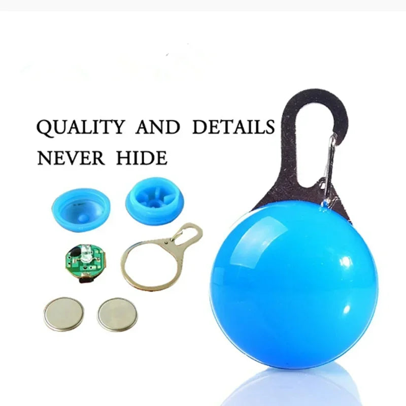 LED Light-Up Collar Charm