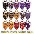 Halloween Dog Bandana 10-Pack