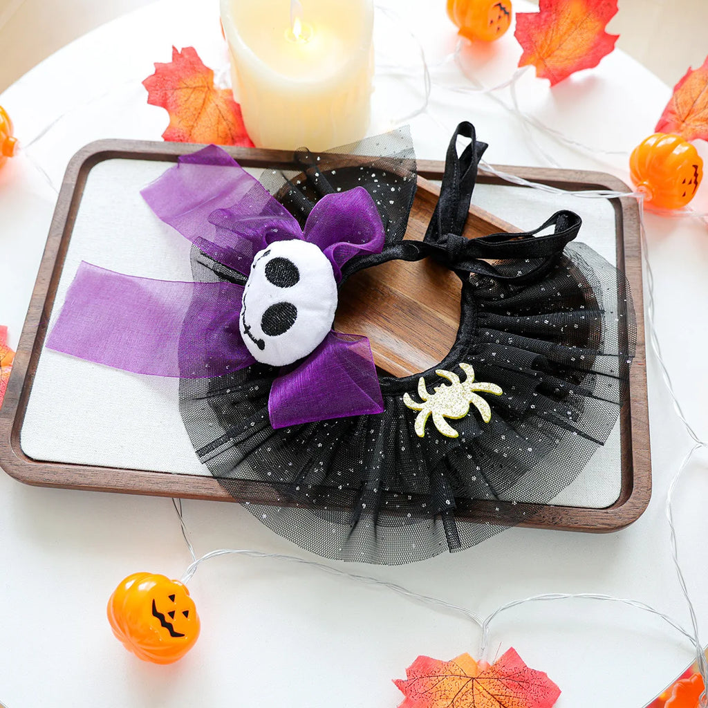 Halloween Knitted Dog Scarf