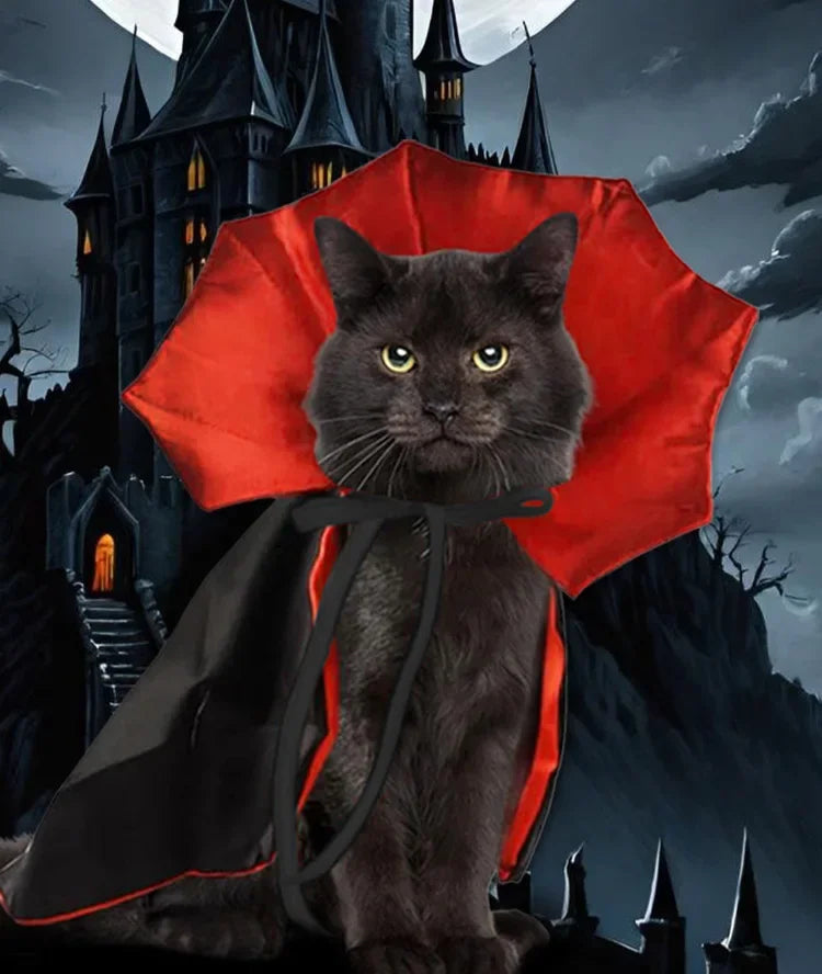 Halloween Vampire Cape for Dogs